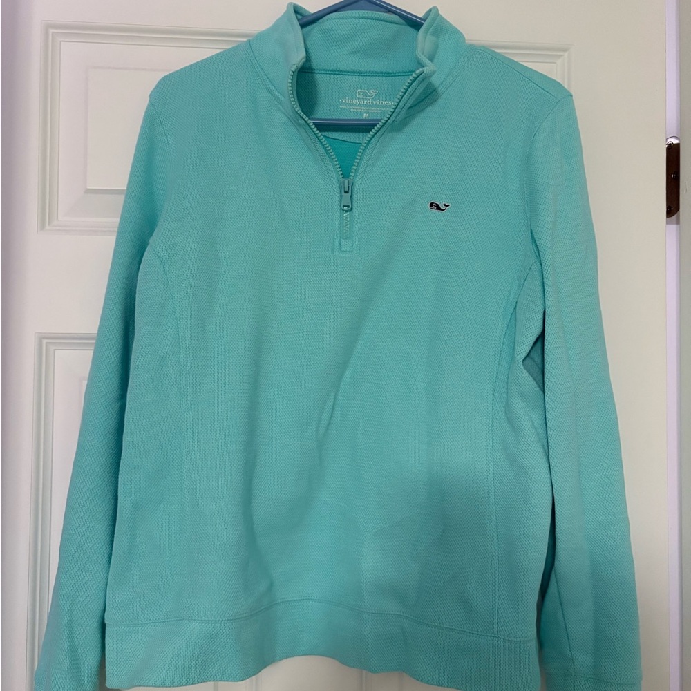 Vineyard Vines Women's Mint Quarter Zip